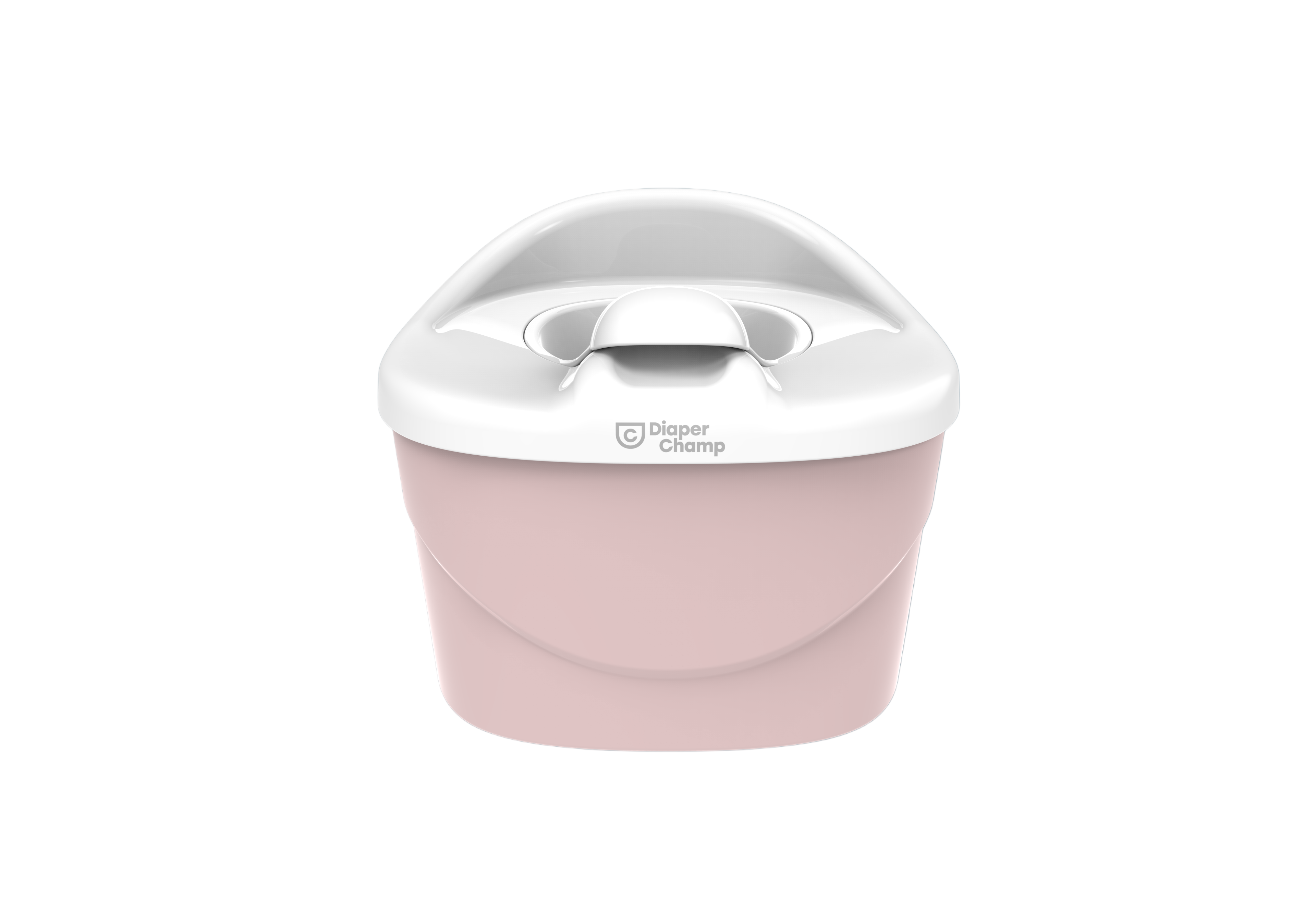 Pot 3 en 1 DiaperChamp - Vieux rose