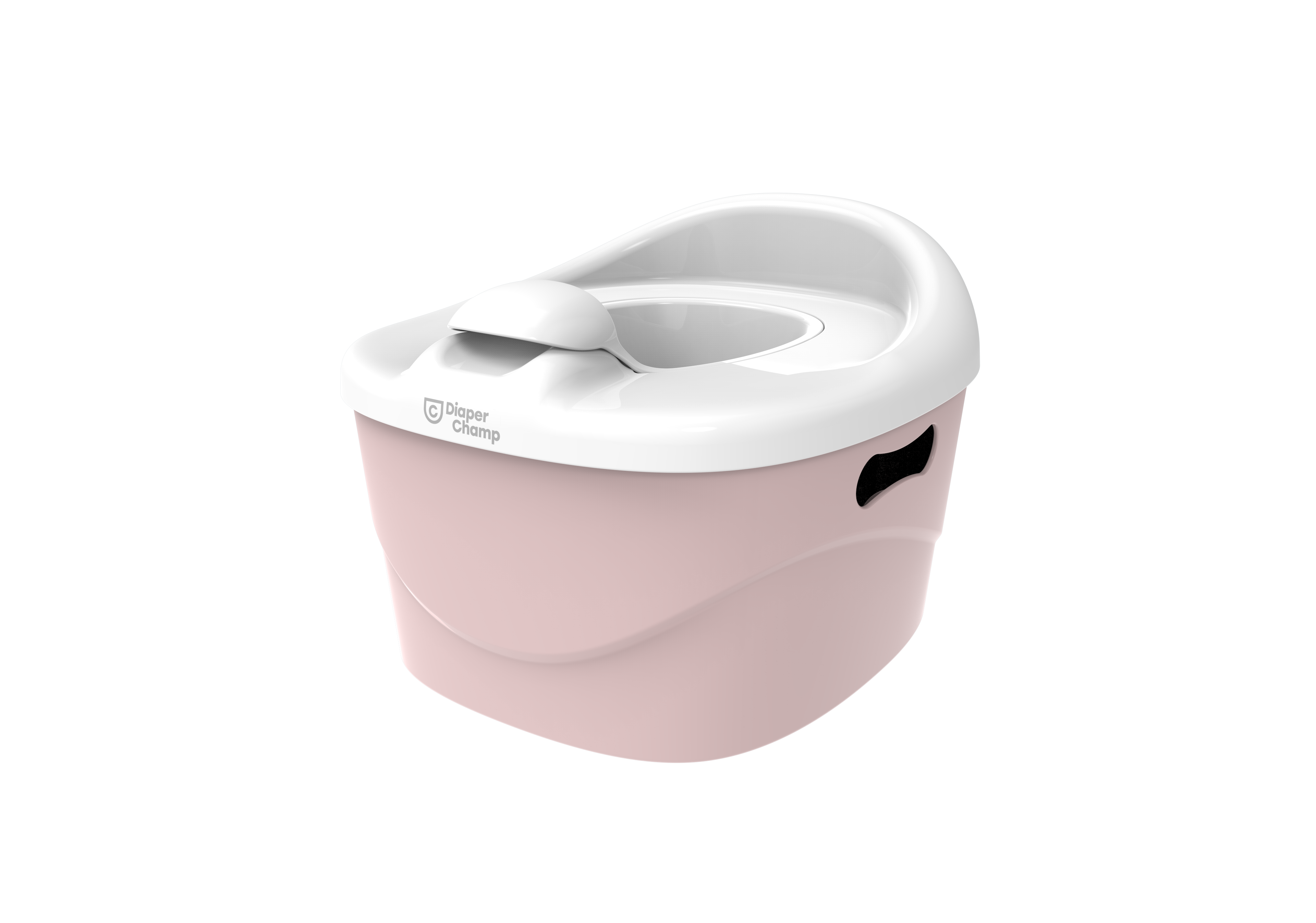 Pot 3 en 1 DiaperChamp - Vieux rose