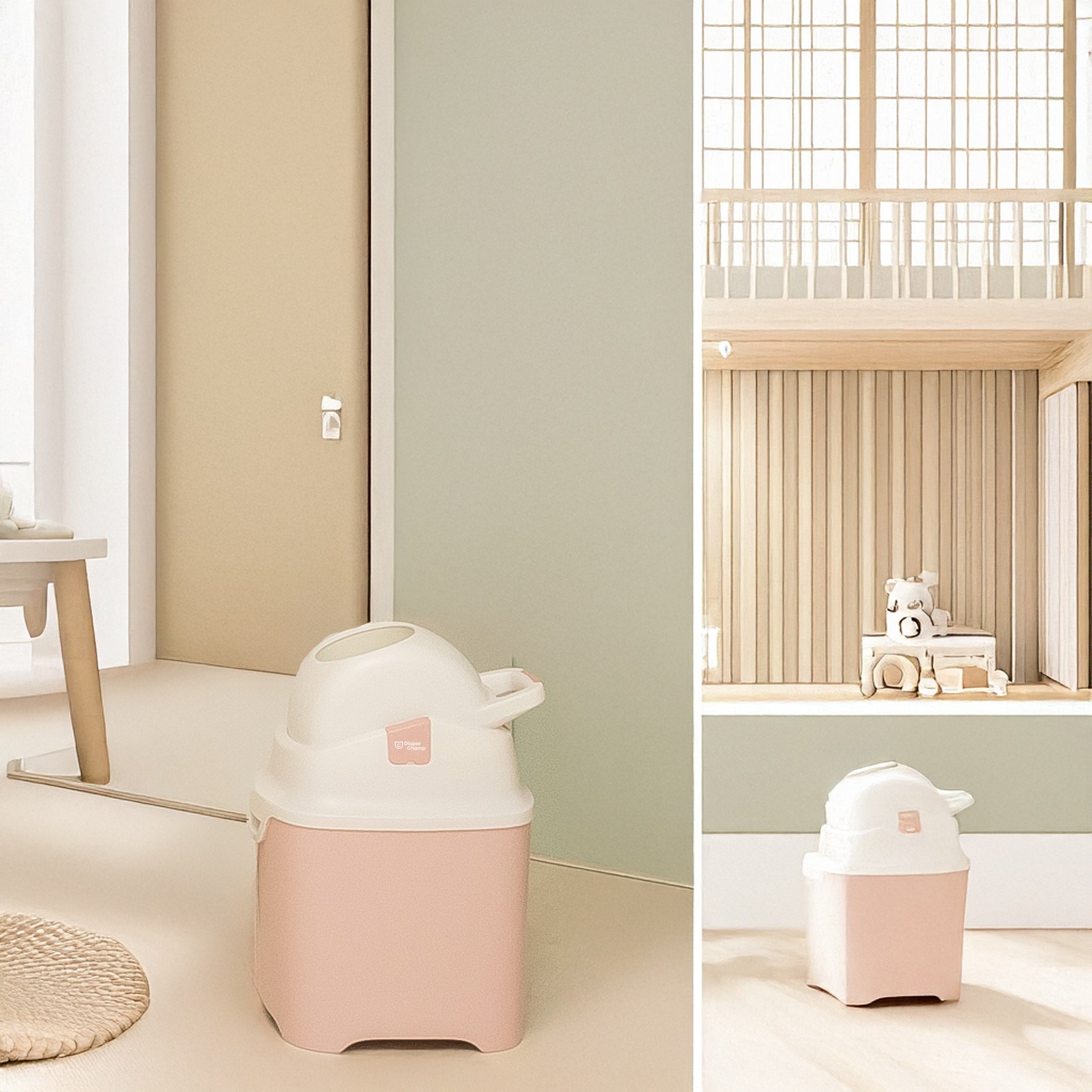 DiaperChamp ONE Standard - Rose Ancien