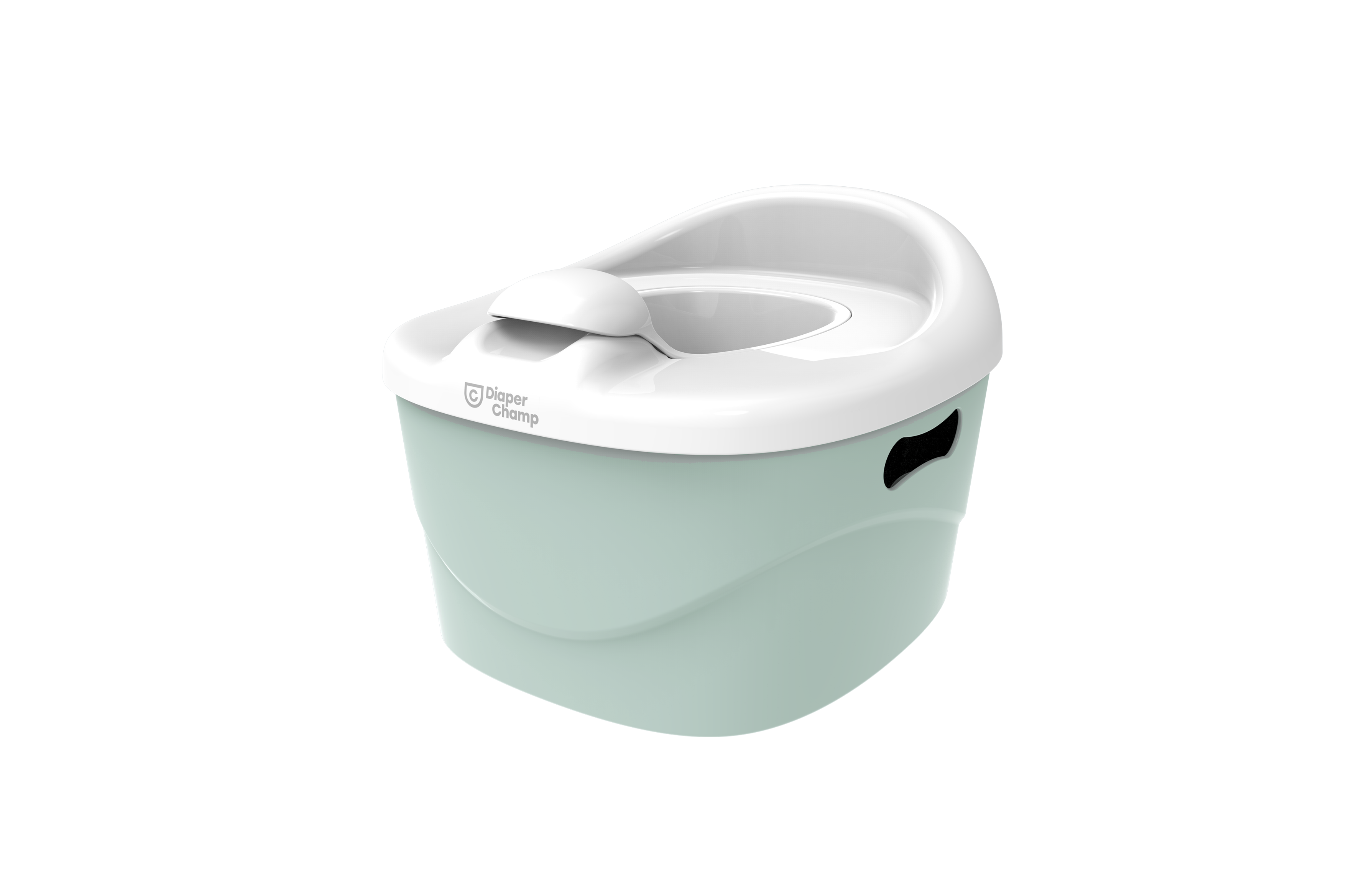 Pot 3 en 1 DiaperChamp - Vert clair