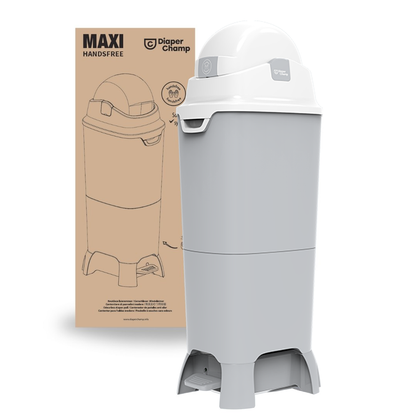 DiaperChamp ONE Maxi Handsfree (mains libres) - Argent