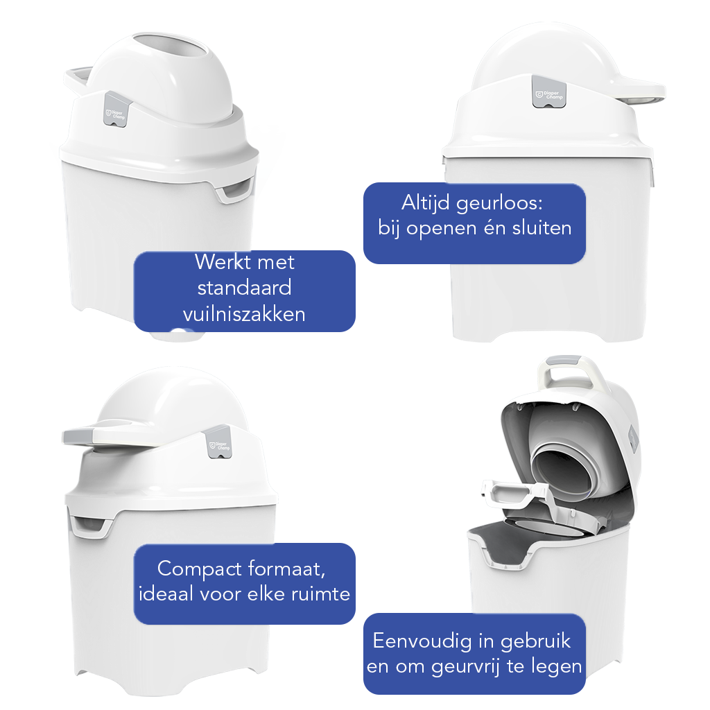 DiaperChamp ONE Standard - Blanc