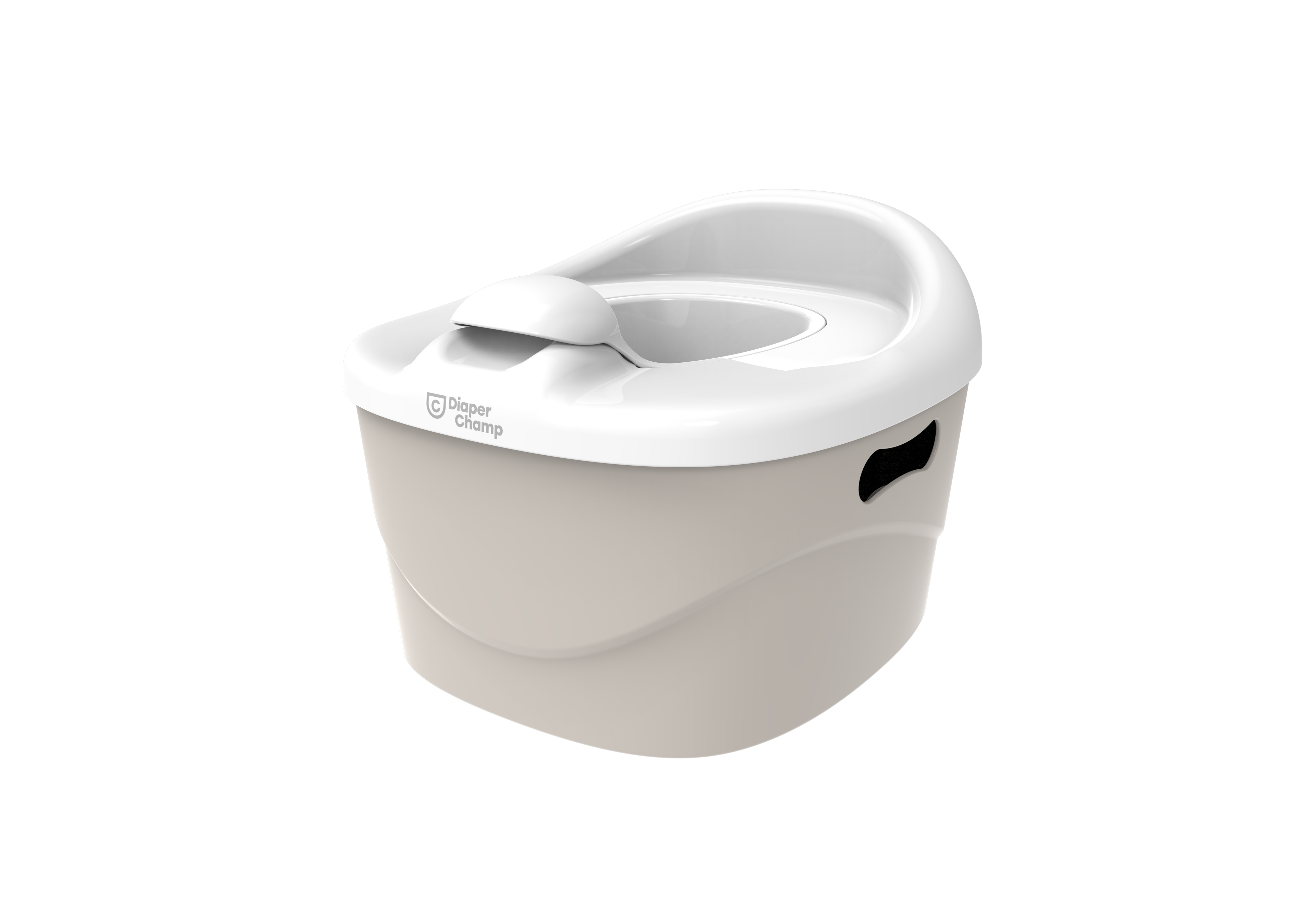 Pot DiaperChamp 3 en 1 - Sable argileux