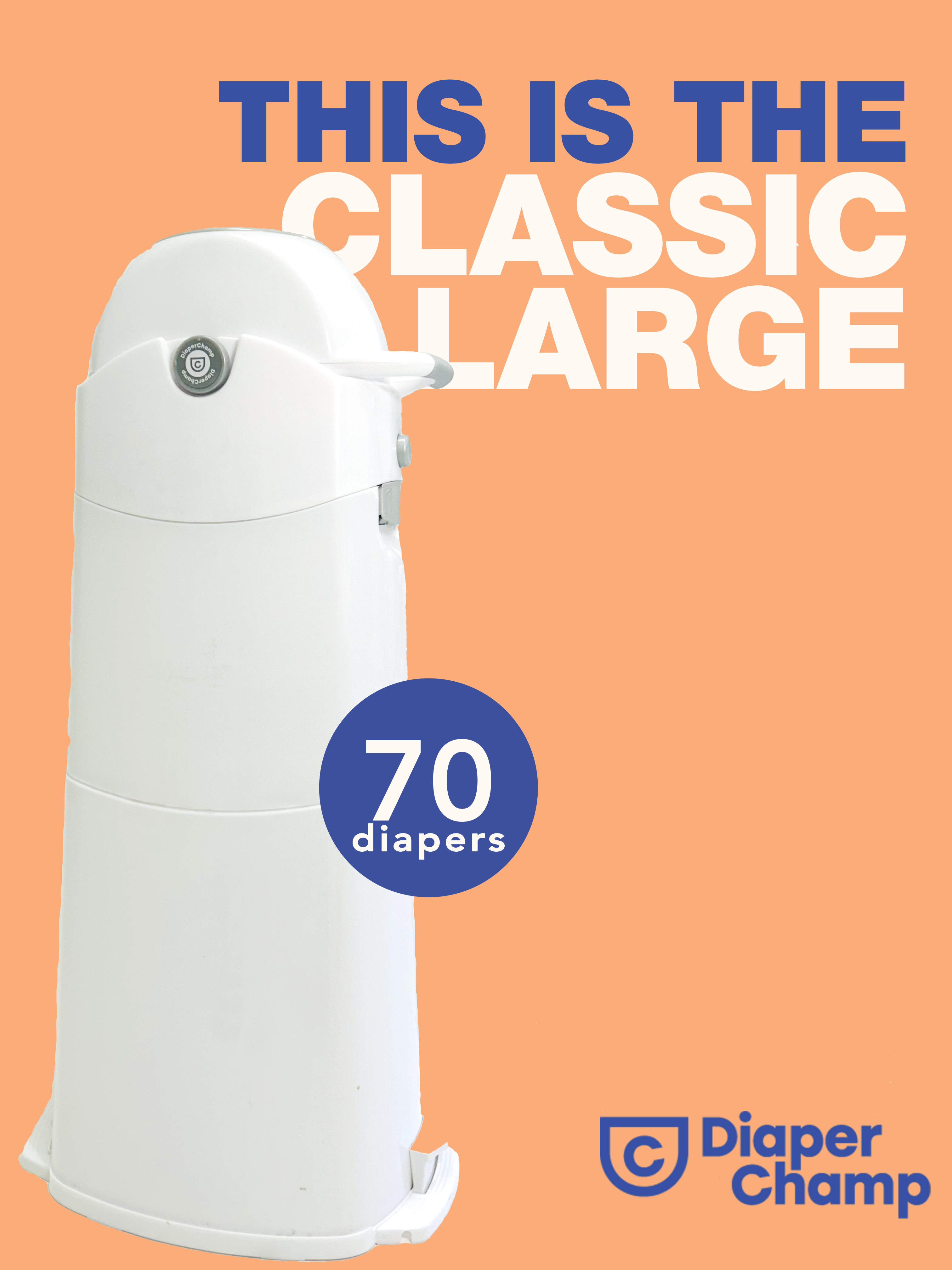 Couche-culotte classique de taille L