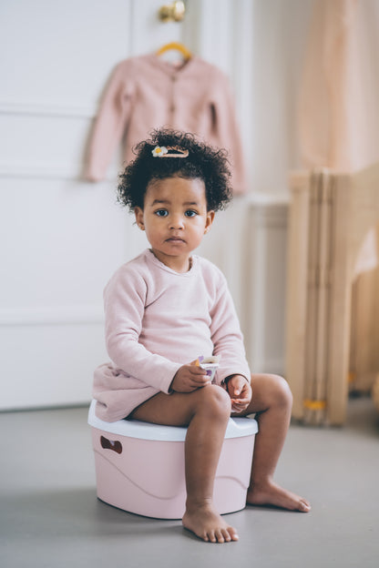 Pot 3 en 1 DiaperChamp - Vieux rose