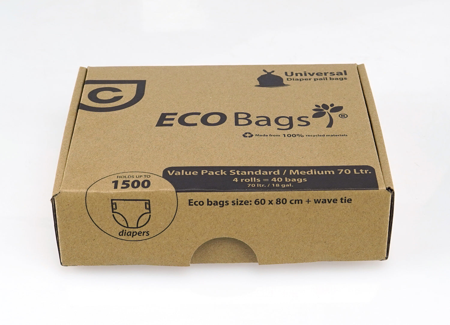 Sacs écologiques multipack – 4x 70L