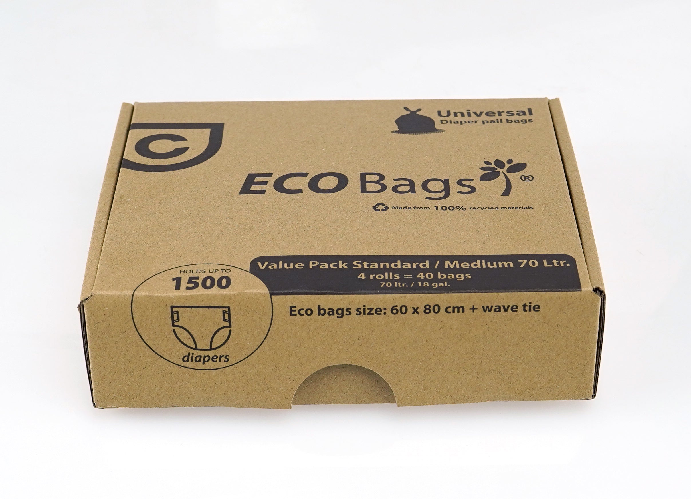Sacs écologiques multipack – 4x 70L