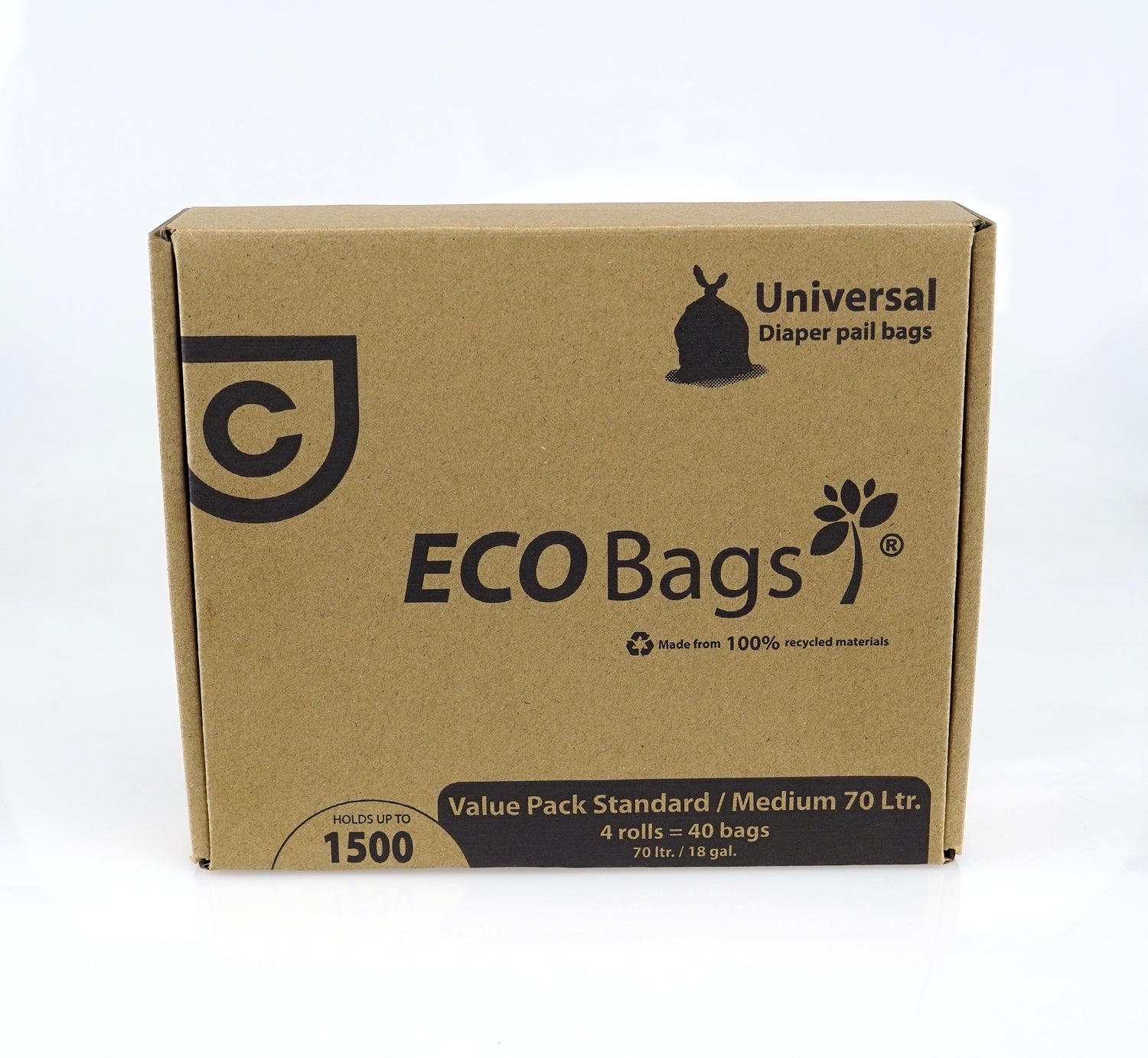 Sacs écologiques multipack – 4x 70L