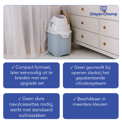 DiaperChamp ONE Standard - Argent