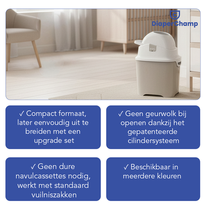 DiaperChamp One Standard - Terre de Sienne