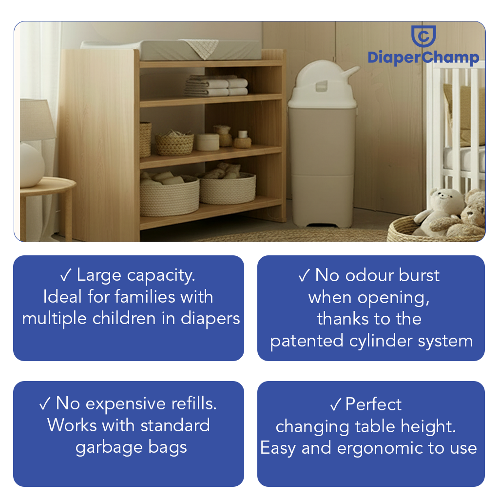 DiaperChamp One Maxi - Sable argileux