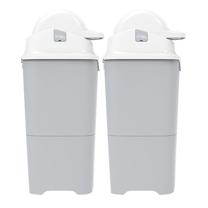 DiaperChamp ONE Maxi - Argent - Lot de 2
