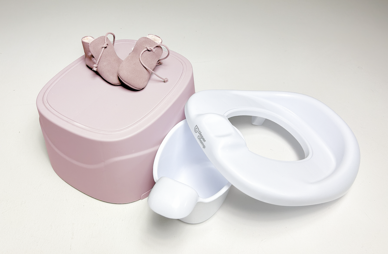 Pot 3 en 1 DiaperChamp - Vieux rose