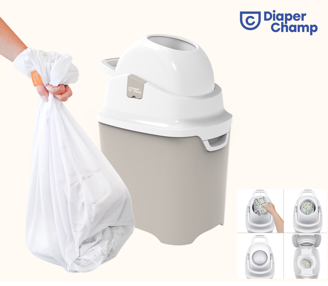 Ensemble de sacs à linge DiaperChamp ONE (2 sacs) - 70 cm